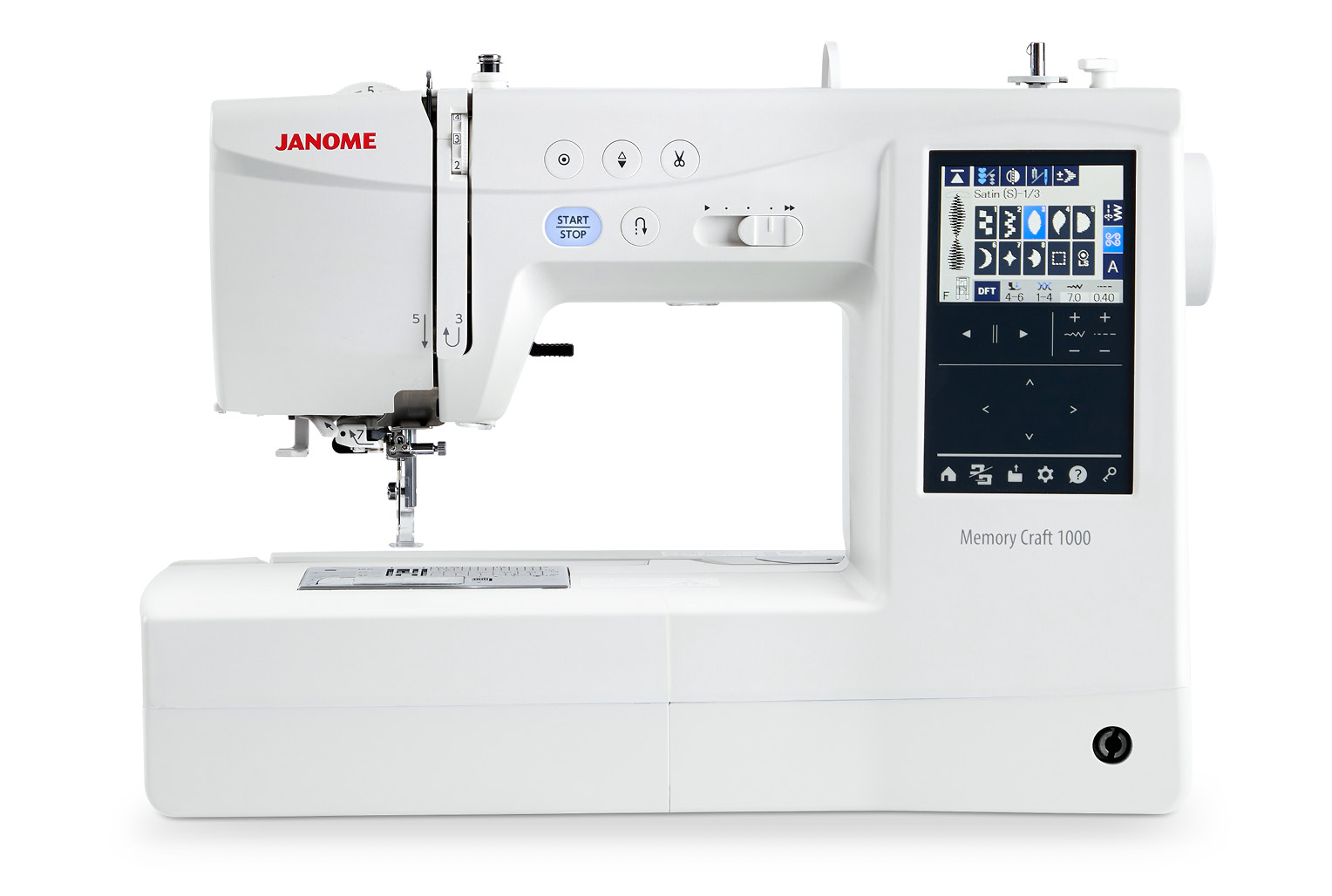Janome Memory Craft 1000 Sewing and Embroidery Machine - Image 7