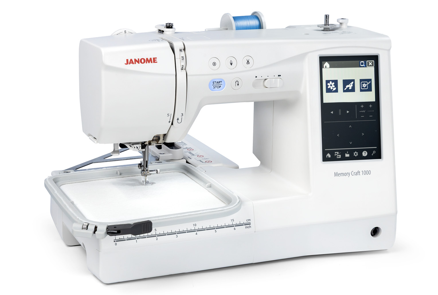 Janome Memory Craft 1000 Sewing and Embroidery Machine - Image 6
