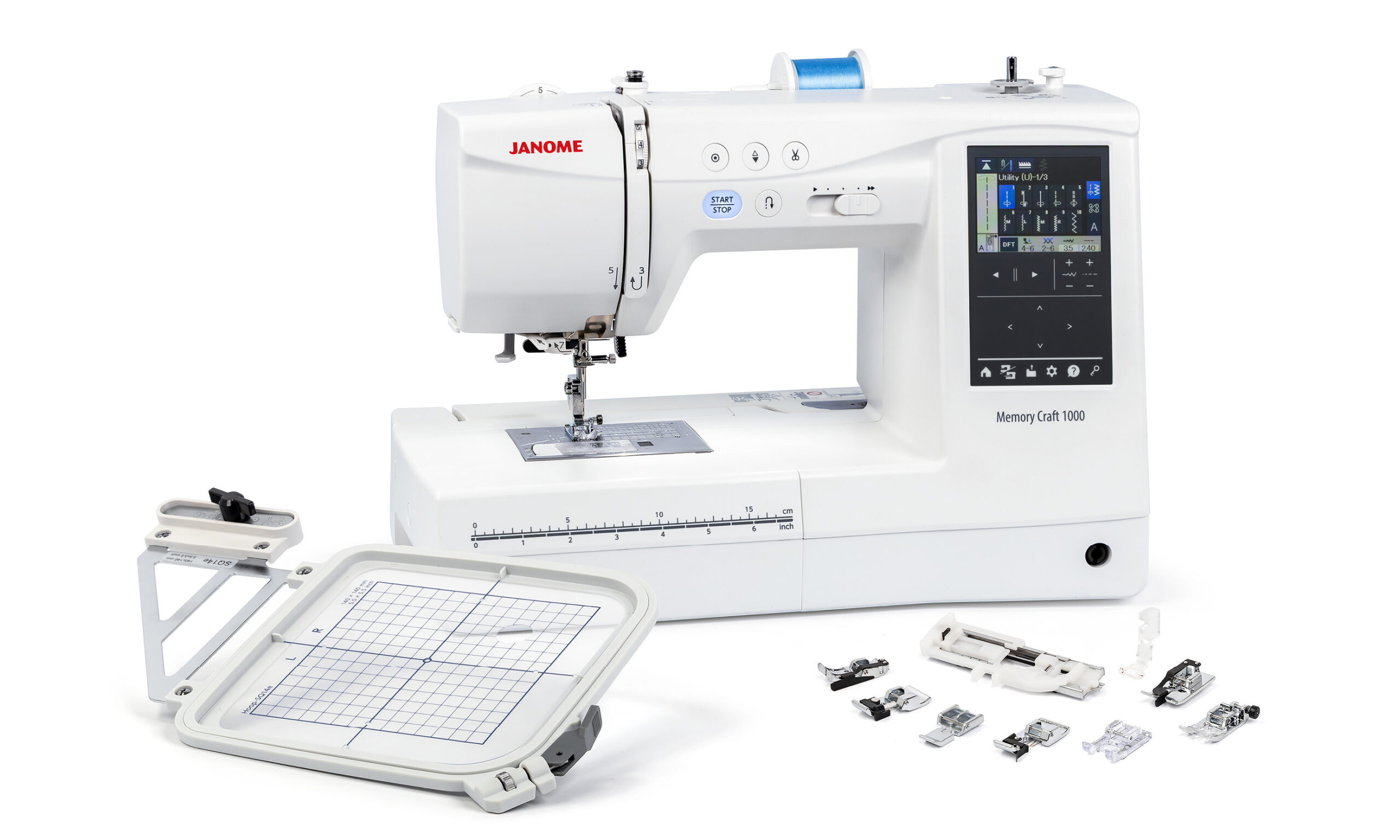 Janome Memory Craft 1000 Sewing and Embroidery Machine - Image 14