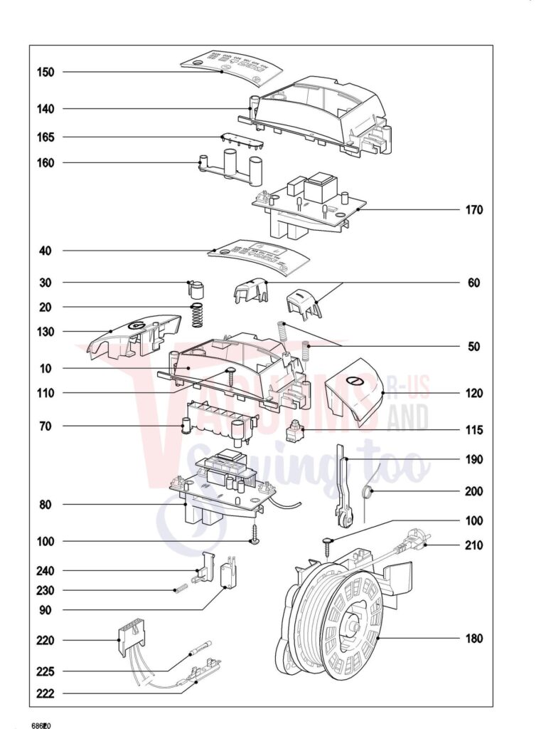 Miele S646 schematic page 3 preview