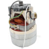 Vacuum Motor 120V / 1300W, with bumper ring, pulley and mount, for X7 and X8 Sebo vacuum cleaner repair part