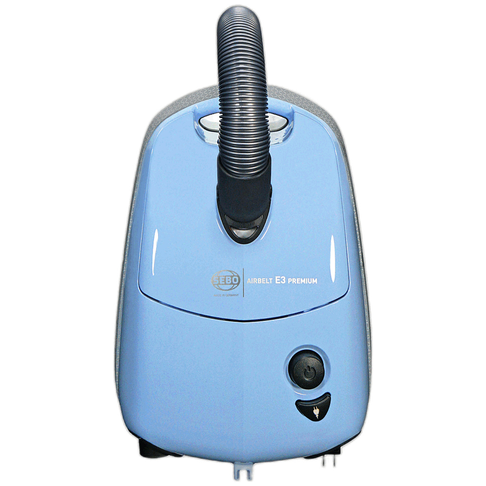 AIRBELT E3 Premium, with dual-control handle, ET-1, and parquet brush (pastel blue) - Image 3