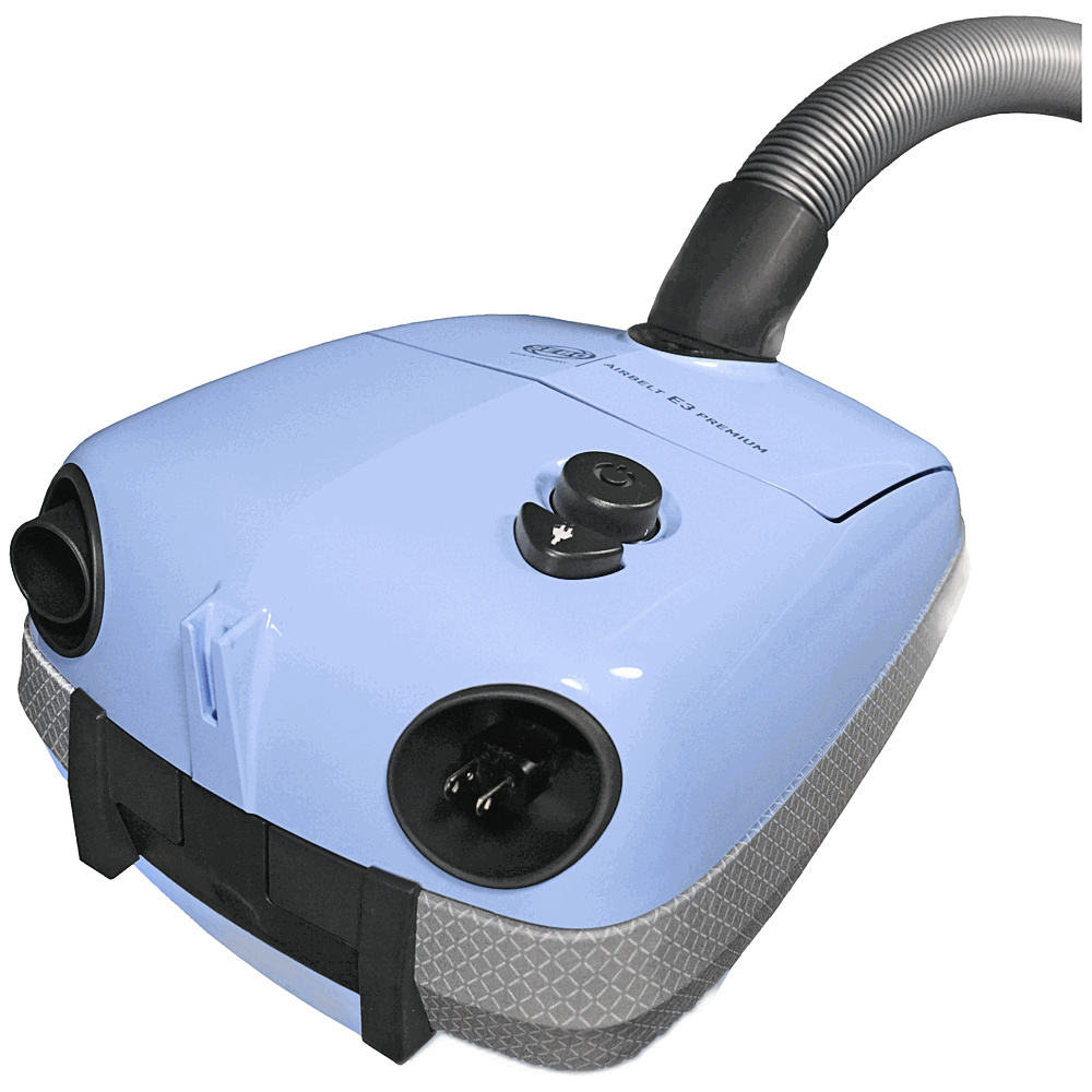 AIRBELT E3 Premium, with dual-control handle, ET-1, and parquet brush (pastel blue) - Image 2