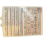 Stitch chart sewing machine part or accessory For Janome Models: 4300QDC-B — part 16 thumbnail