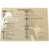 Quick reference chart (English) sewing machine part or accessory 862430009 Quick reference chart (English)
