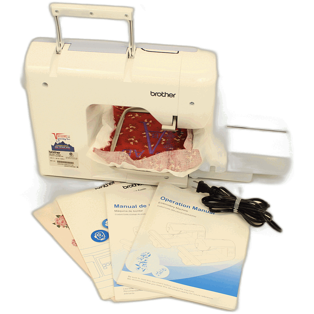 Brother PE800 embroidery machine fully reconditioned 90 day warranty - Image 3