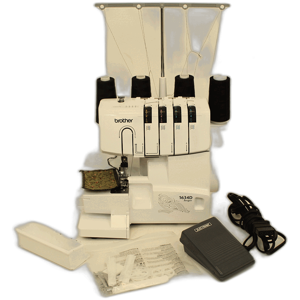 Brother 1634d 4 thread serger reconditioned with 30 day warranty - Image 5