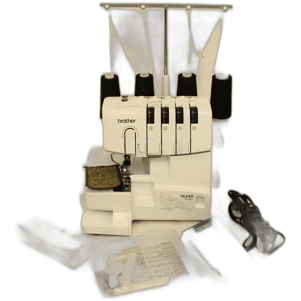 Brother 1634d 4 thread serger reconditioned with 30 day warranty - Image 4