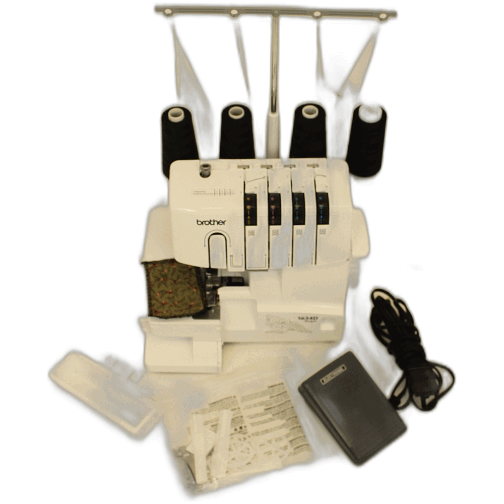 Brother 1634d 4 thread serger reconditioned with 30 day warranty - Image 3