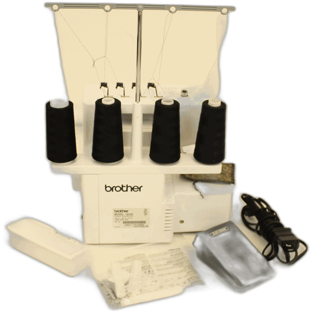 Brother 1634d 4 thread serger reconditioned with 30 day warranty