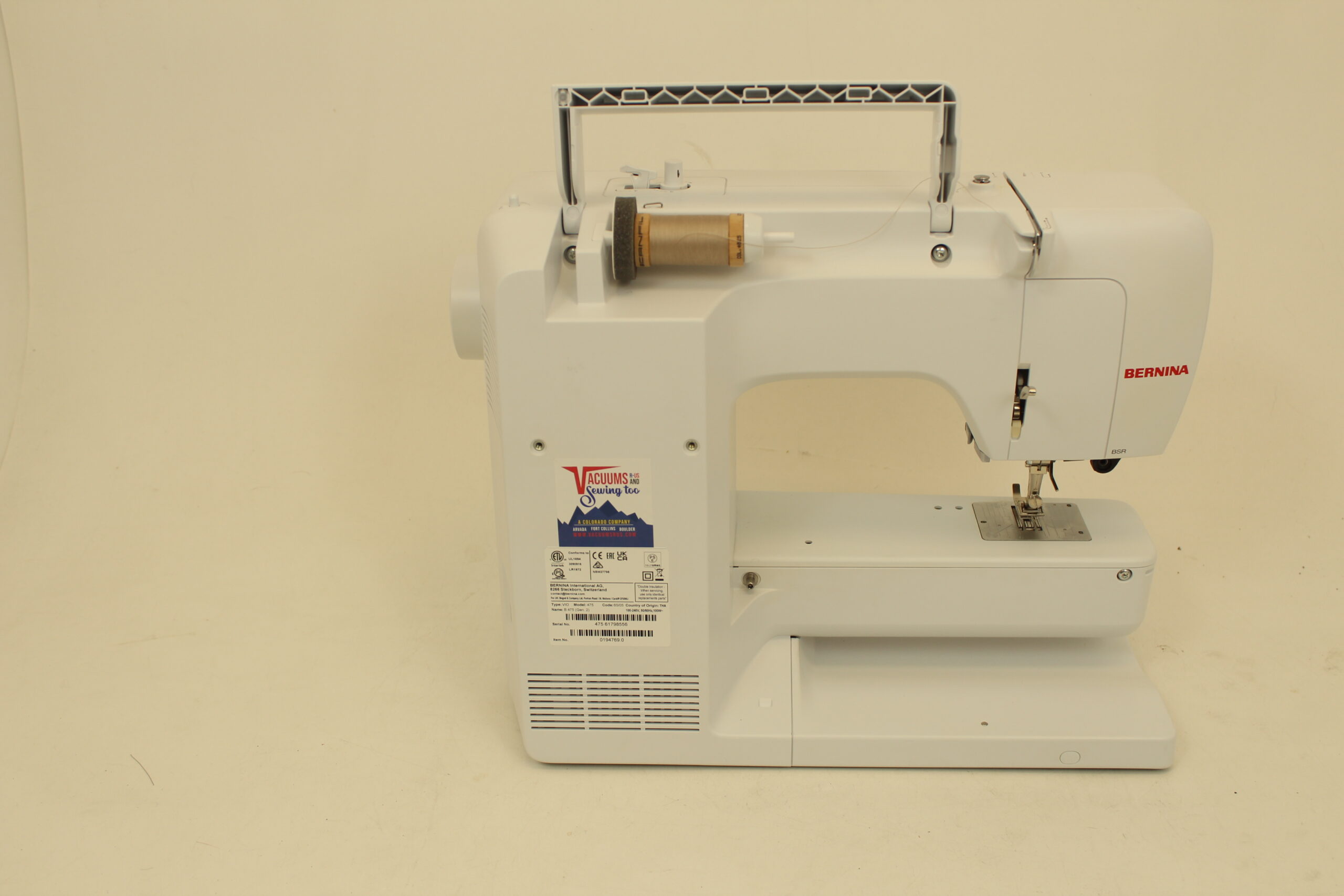Reconditioned Bernina B475 Quilter's edition 90 day warranty with some accessories only - Image 9