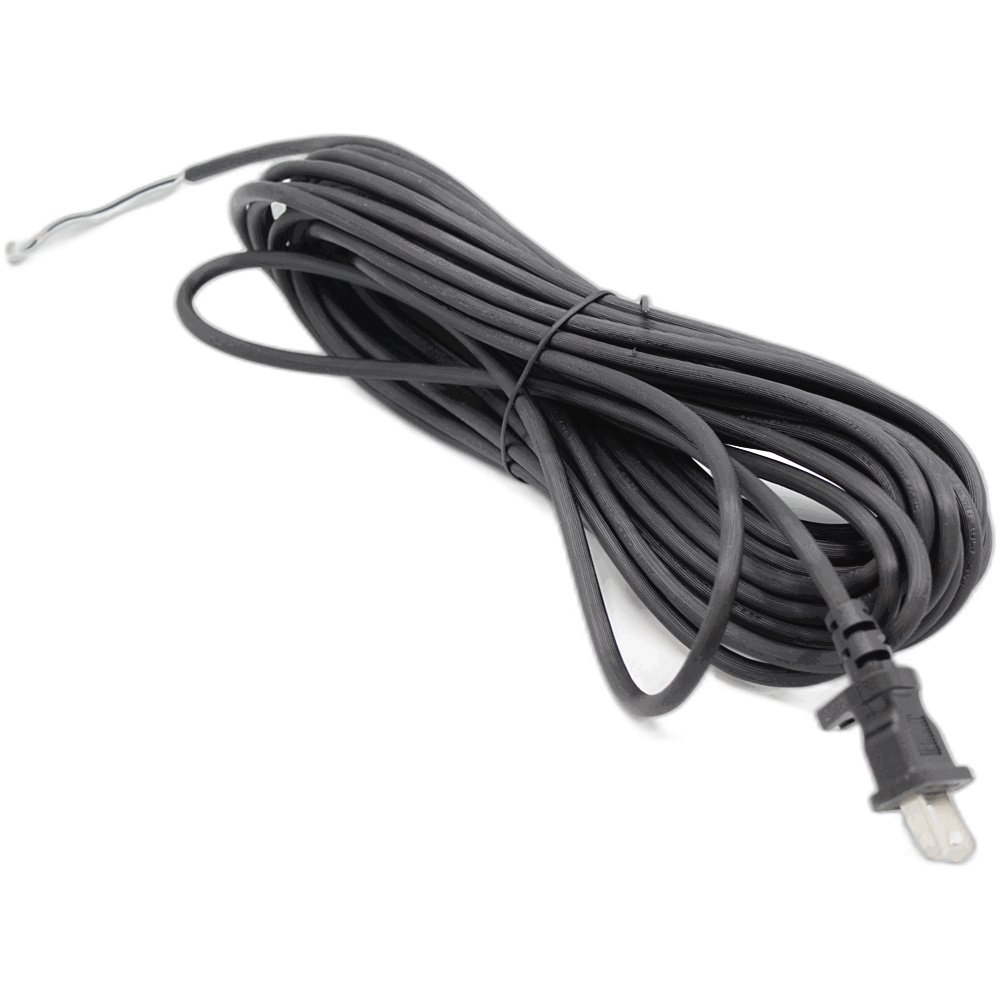 Cord-50' 17-2 Black Fit All W/Grip Male Plug For: fit all, residential
