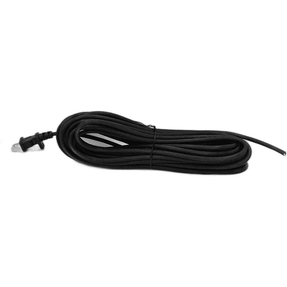 Cord-50' 17-2 Black Fit All W/Grip Male Plug For: fit all, residential - Image 2