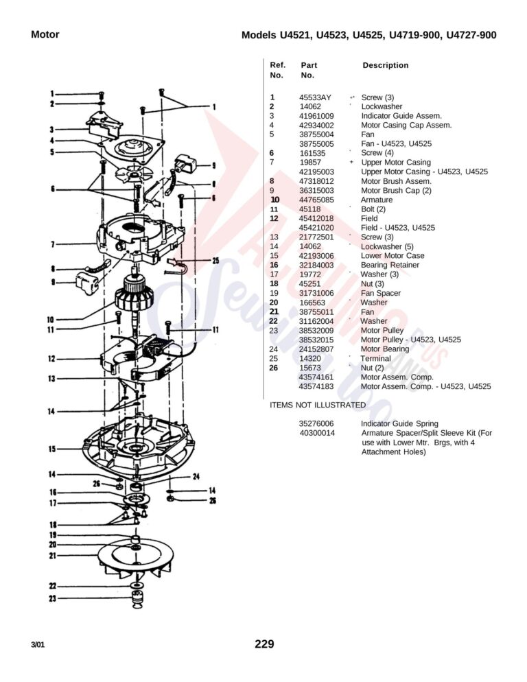 Eureka U4525 schematic page 4 preview
