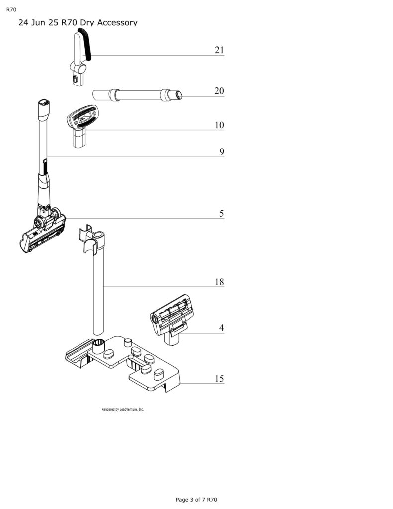 Riccar r70 exploded schematic diagram (page 2)