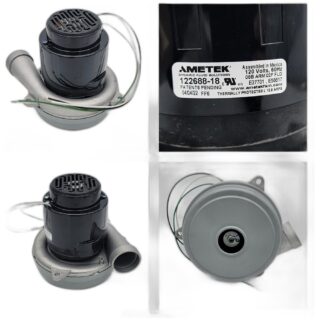 Motor Extractor 115 VAC Ametek 6.6 2Stg Airwatt