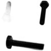 BOLT, 1/4-20 X 1-1/4 HEX BLACK