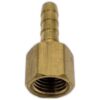 FITTING BRASS ADAPTOR 1/4FPT X 1/4HB