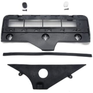 Glide Sole Assembly, Strike, includes wheels with screws, and squeegee