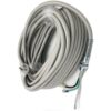 Cord 75 ft 12/3 SJTW Gray Metal Strain Releif