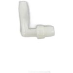 FITTING NYLON 90D ELBOW 1/8 MNPT X 1/4 HOSE BARB — part 47 thumbnail