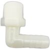 Elbow, Nylon 90 Deg 3/8 NPT X 3/8 Hose Barb