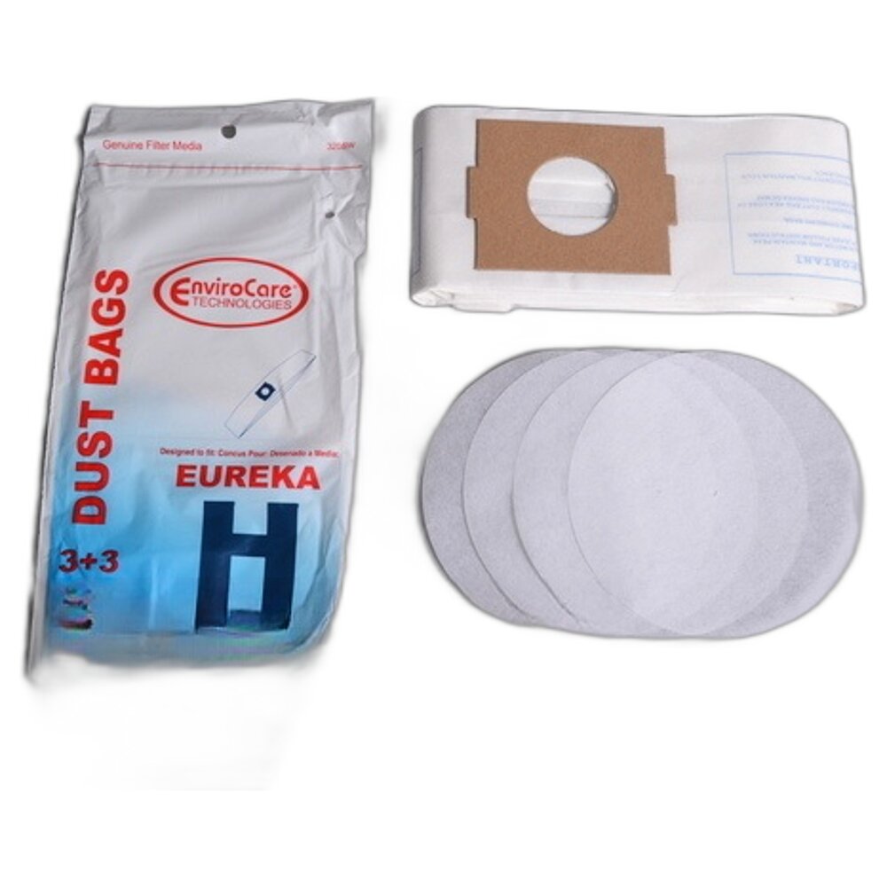 Paper Bags-Eureka - H - 3Pk - Envirocare
Princess For: eureka,sanitaire