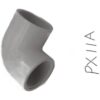 Elbow Fitting Plastic 90 White 1.5 FPT