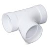Plastiflex 90° Sweep Tee - Central Vac Fitting For: plastiflex