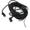 Cord,Vacuum,50ft,Black,18/3 SJT