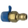 NIPPLE QD 1/8M BRASS