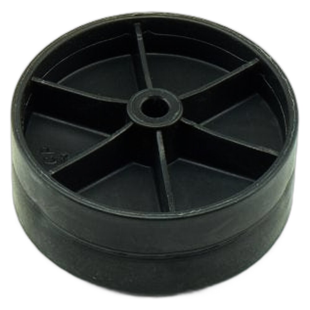 Rear Wheel Black Plastic Part Number B010-1314 for Simplicity and Riccar Models F3100, F3300, F3300C, S10E,RSL1, RSL1A, RSL1AC, R10E - Image 2
