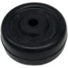 Wheel 1-5/8dia Blk Rubber