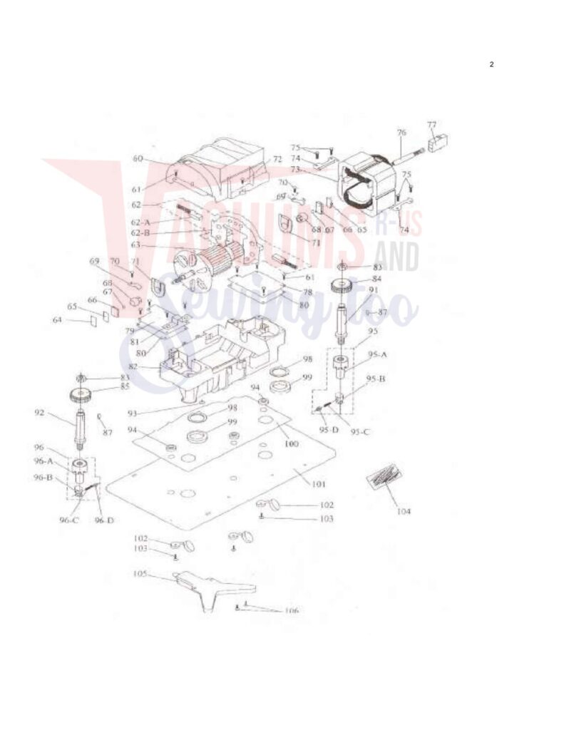 Koblenz p4000 exploded schematic diagram (page 2)