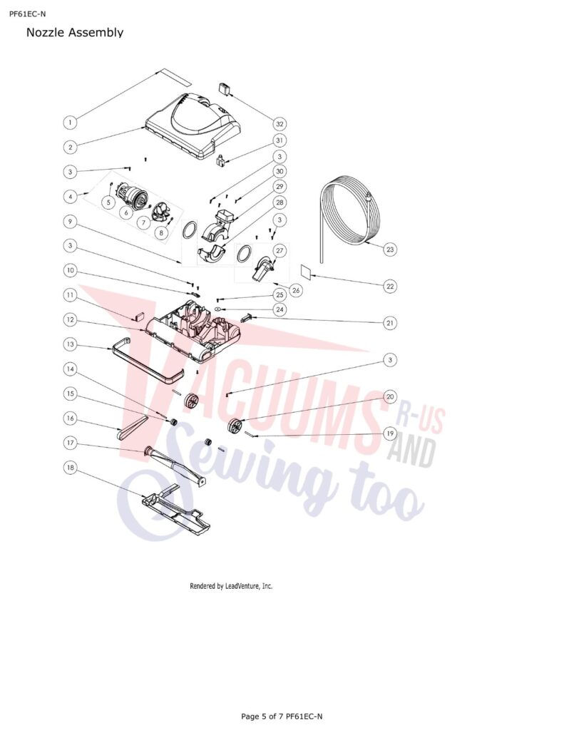 Powr-Flite pf16 exploded schematic diagram (page 2)