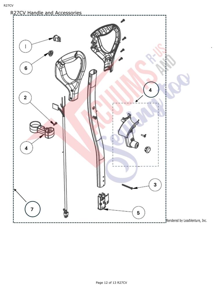 Riccar R27CV schematic page 5 preview