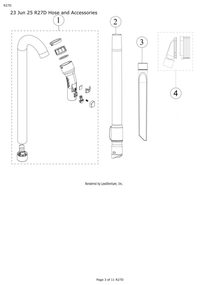 Riccar R27D schematic page 1 preview