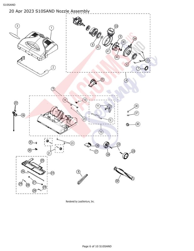 Simplicity S10SAND schematic page 2 preview