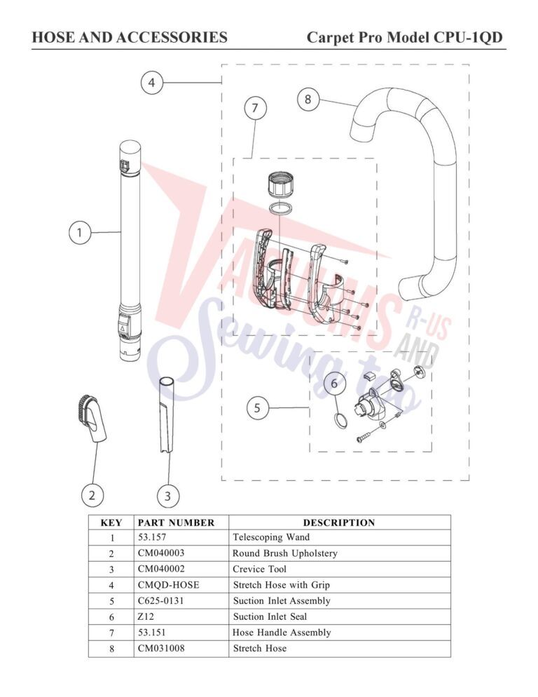 Carpet Pro CPU-1QD schematic page 4 preview