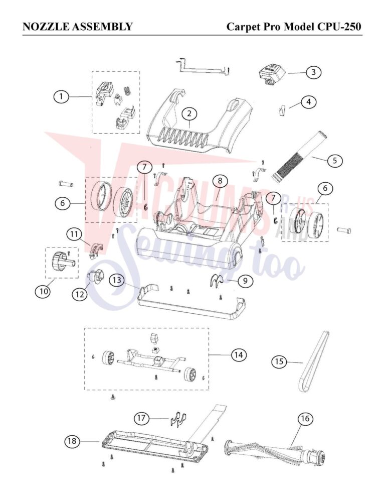 Carpet Pro CPU-250 schematic page 2 preview