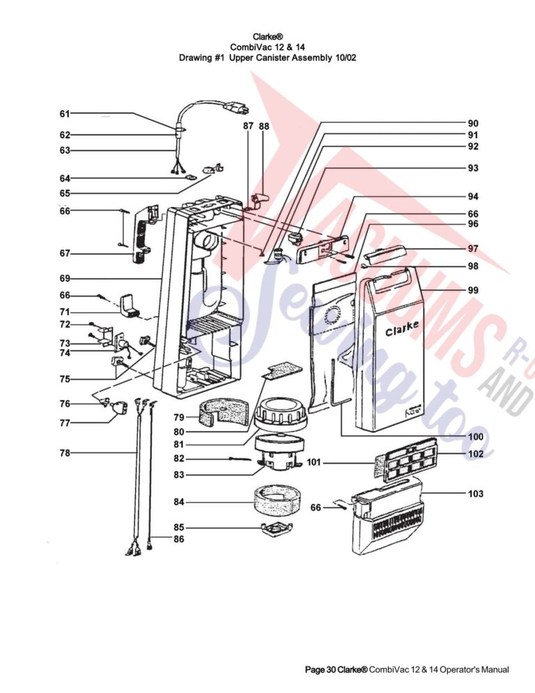 clarke Combivac12 schematic page 1 preview