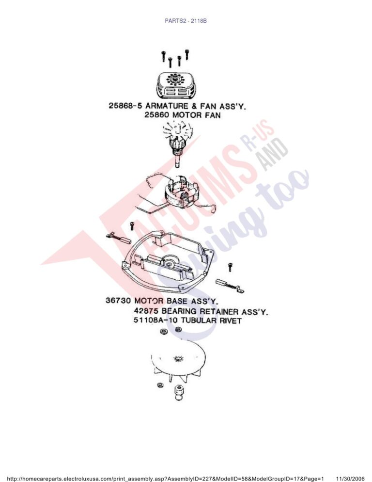 Eureka 2118B schematic page 3 preview