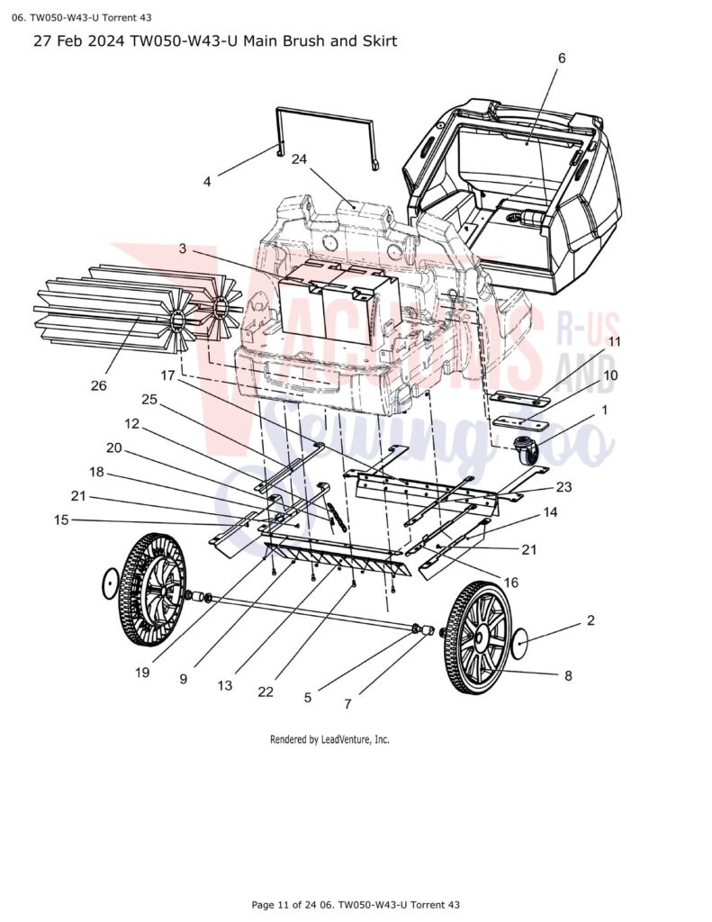 Tornado TW050-W43-U exploded schematic diagram (page 4)