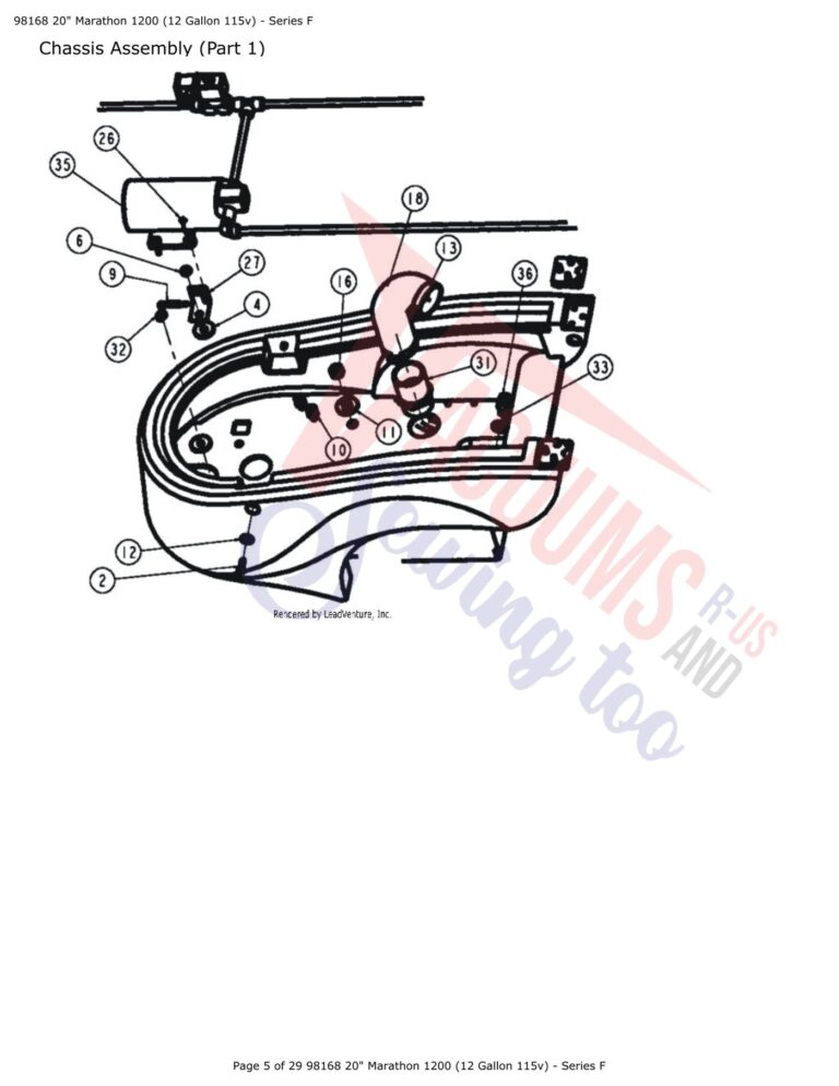 Tornado 98168 20" Marathon schematic page 4 preview