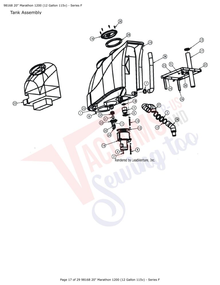 Tornado 98168 20" Marathon schematic page 10 preview
