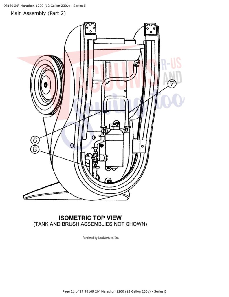 Tornado 98169 exploded schematic diagram (page 9)