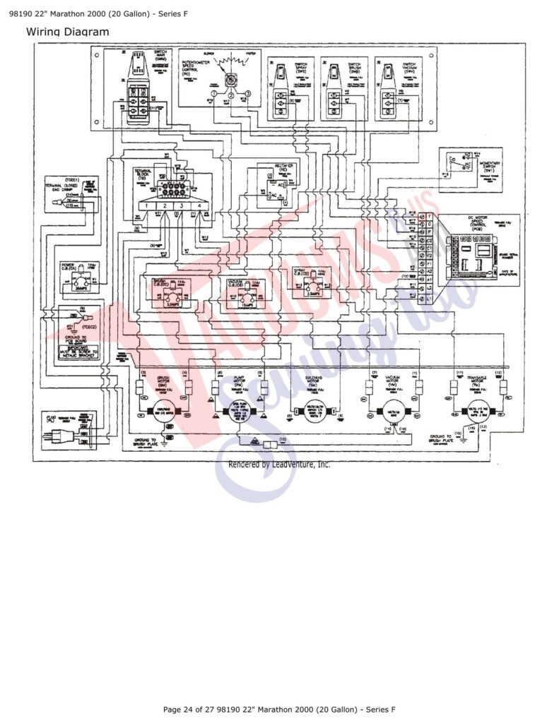 Tornado 98190 exploded schematic diagram (page 10)