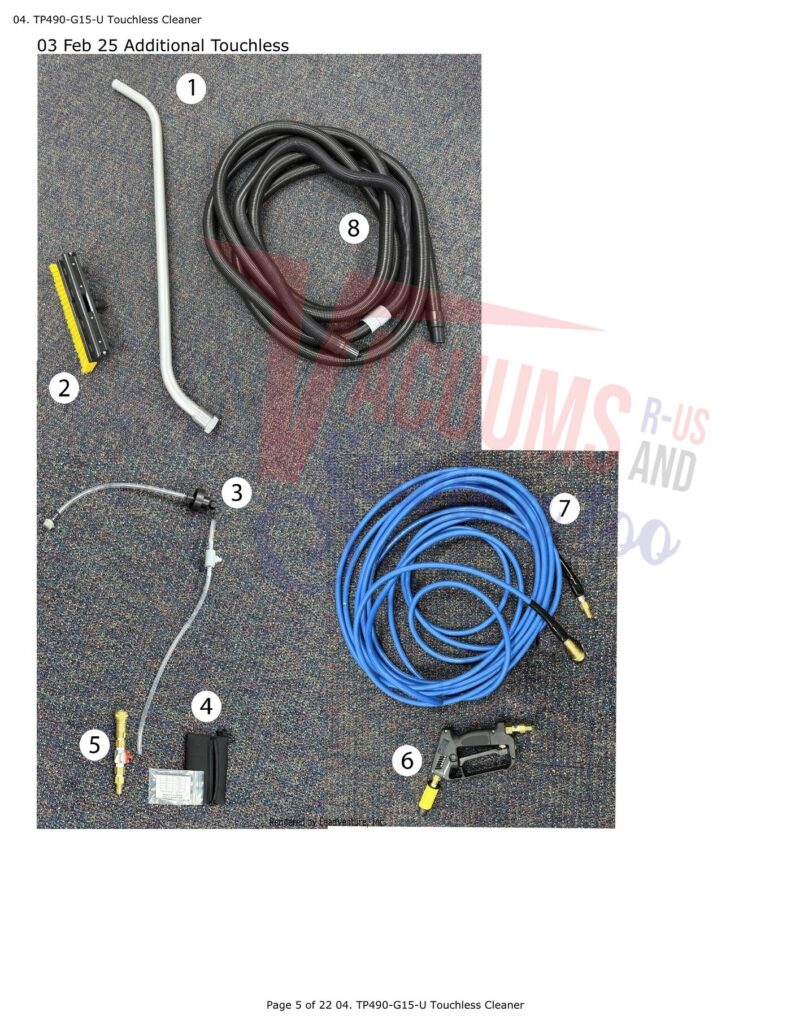 Tornado TP490-G15-U exploded schematic diagram (page 2)