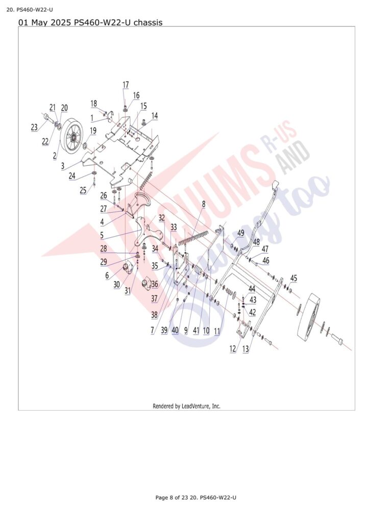 Powr-Flite PS460-W22 schematic page 3 preview