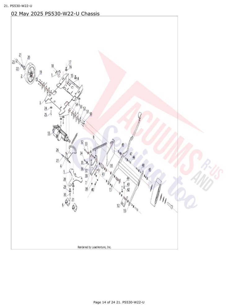 Powr-Flite PS530-W22-U schematic page 5 preview